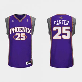 Men's Phoenix Suns Vince Carter Purple Throwback Jersey