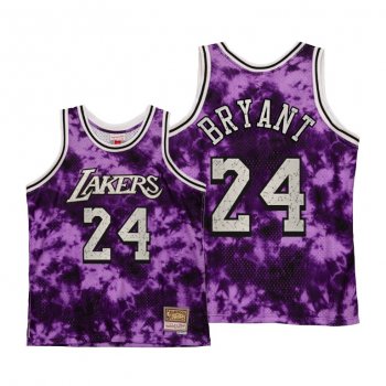 Kobe Bryant LA Lakers #24 Galaxy Constellation Hardwood Classics Jersey