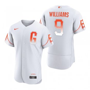 Men's San Francisco Giants Matt Williams White 2021 City Connect Authentic Jersey