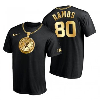 San Francisco Giants Heliot Ramos Black Swag Chain T-Shirt