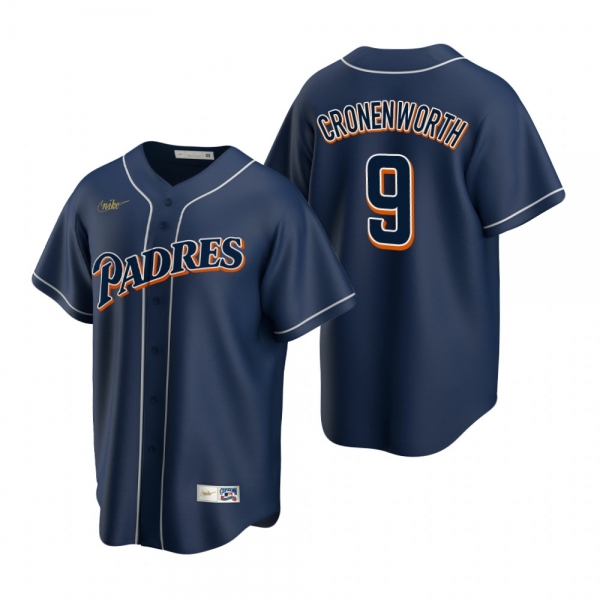 San Diego Padres Jake Cronenworth Nike Navy Cooperstown Collection Jersey