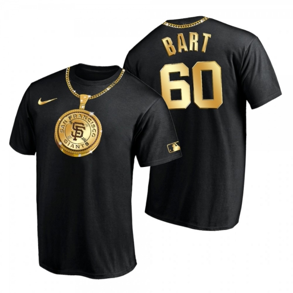 San Francisco Giants Joey Bart Black Swag Chain T-Shirt