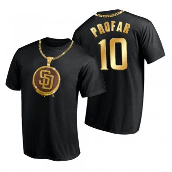 San Diego Padres Jurickson Profar Black Swag Chain T-Shirt