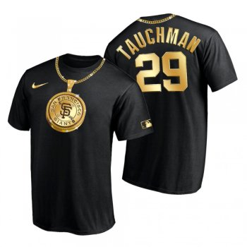 San Francisco Giants Mike Tauchman Black Swag Chain T-Shirt