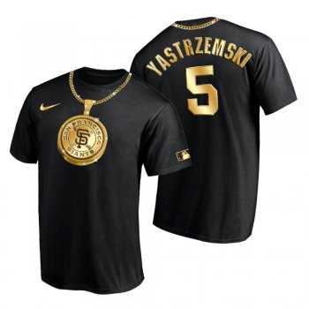 San Francisco Giants Mike Yastrzemski Black Swag Chain T-Shirt