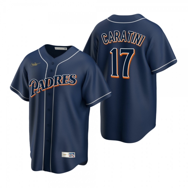 San Diego Padres Victor Caratini Nike Navy Cooperstown Collection Jersey