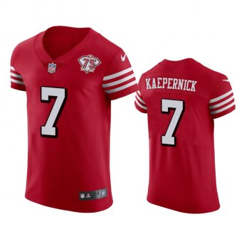 San Francisco 49ers Colin Kaepernick Scarlet 75th Anniversary Jersey - Men's