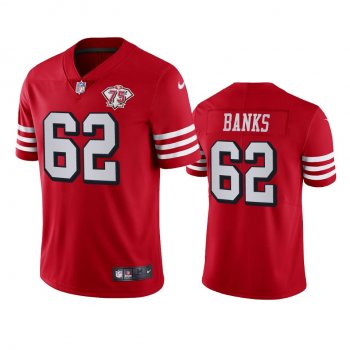 Aaron Banks San Francisco 49ers Scarlet Vapor Limited Jersey