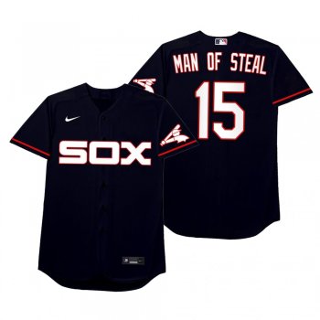 Adam Engel Man Of Steal Navy 2021 Players' Weekend Nickname Jersey