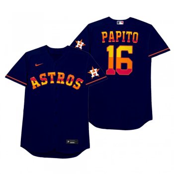 Aledmys Diaz Papito Royal 2021 Players' Weekend Nickname Jersey