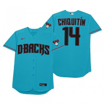 Arizona Diamondbacks Asdrubal Cabrera Chiquitin Blue 2021 Players' Weekend Nickname Jersey