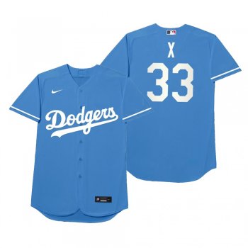 Los Angeles Dodgers David Price X Royal 2021 Players' Weekend Nickname Jersey