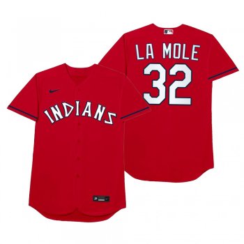 Franmil Reyes La Mole Red 2021 Players' Weekend Nickname Jersey