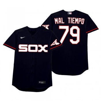 Jose Abreu Mal Tiempo Navy 2021 Players' Weekend Nickname Jersey