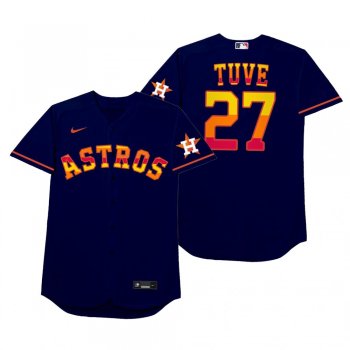 Jose Altuve Tuve Royal 2021 Players' Weekend Nickname Jersey