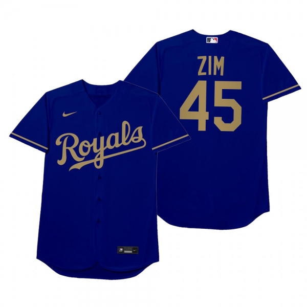 Kyle Zimmer Zim Blue 2021 Players' Weekend Nickname Jersey