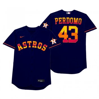 Lance McCullers Perdomo Royal 2021 Players' Weekend Nickname Jersey