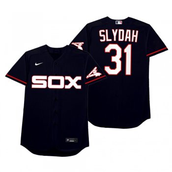 Liam Hendriks Slydah Navy 2021 Players' Weekend Nickname Jersey