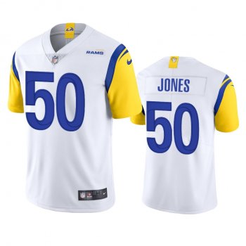 Los Angeles Rams Ernest Jones White Vapor Limited Jersey