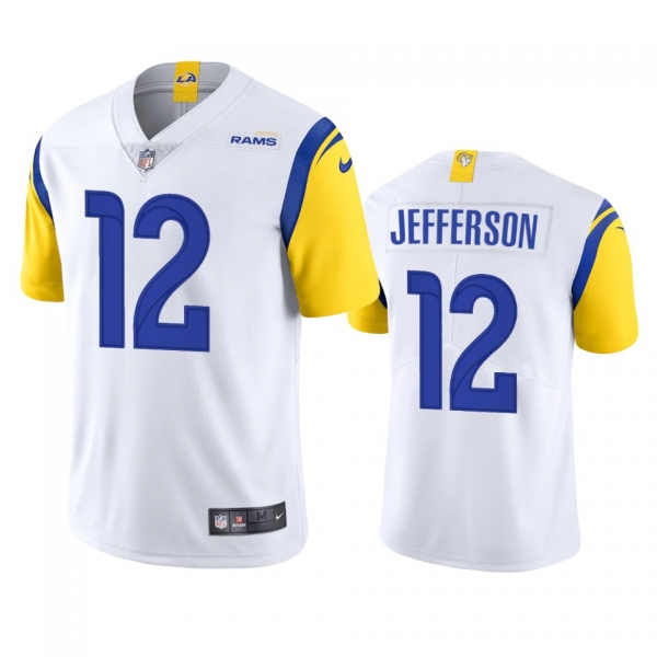 Los Angeles Rams Van Jefferson White Vapor Limited Jersey