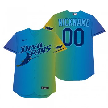 Tampa Bay Rays Custom Nickname Blue 2021 Players' Weekend Jersey