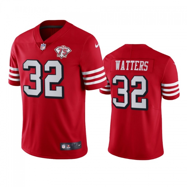 Ricky Watters San Francisco 49ers Scarlet Vapor Limited Jersey