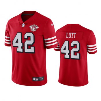 Ronnie Lott San Francisco 49ers Scarlet Vapor Limited Jersey