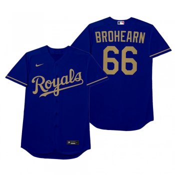 Ryan O'Hearn Brohearn Blue 2021 Players' Weekend Nickname Jersey