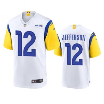 Los Angeles Rams Van Jefferson White Alternate Game Jersey