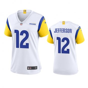 Women's Los Angeles Rams Van Jefferson White Alternate Game Jersey