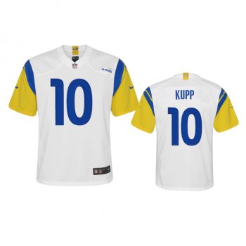 Youth Rams Cooper Kupp White Alternate Game Jersey