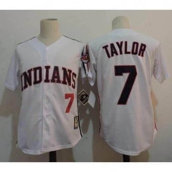 Jake Taylor #7 Major League Movie Baseball Jersey Button Down White