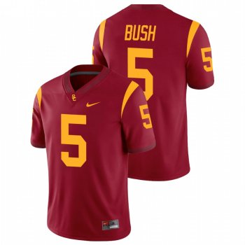 Men's USC Trojans Reggie Bush Cardinal College Football Alumni Player Game Jersey