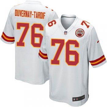 Men's Nike Kansas City Chiefs 76 Laurent Duvernay-Tardif Game White NFL Jersey