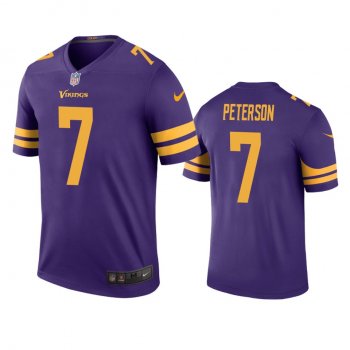 Minnesota Vikings Patrick Peterson Purple Color Rush Legend Jersey