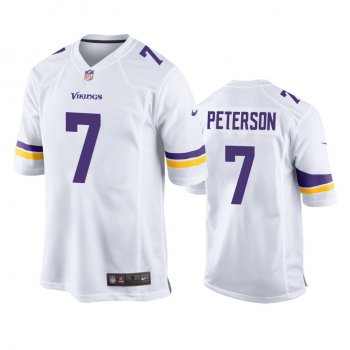 Minnesota Vikings Patrick Peterson White Game Jersey