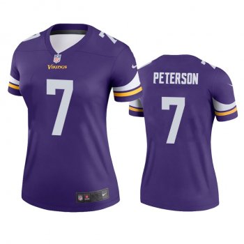 Women's Minnesota Vikings Patrick Peterson Purple Legend Jersey