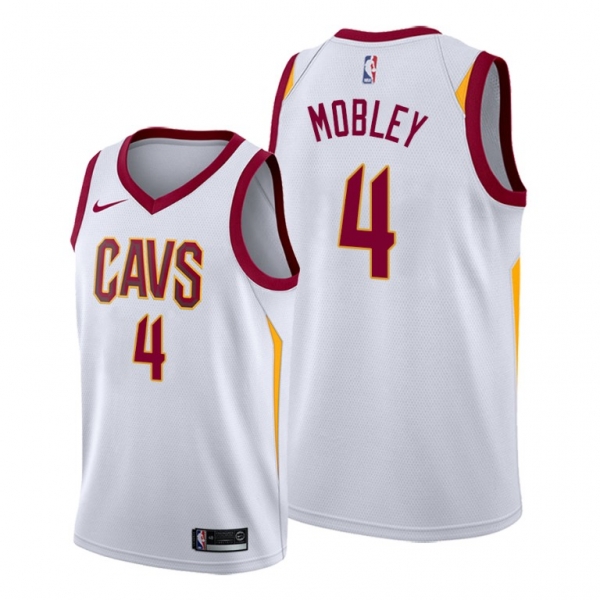 2021 NBA Draft Evan Mobley Cleveland Cavaliers White Jersey #4