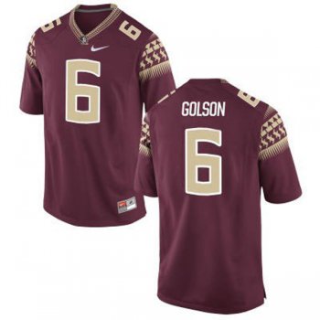 Male Florida State Seminoles #6 Everett Golson Maroon Football Jersey