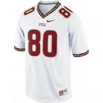 Male Florida State Seminoles #80 Rashad Greene White Football Jersey