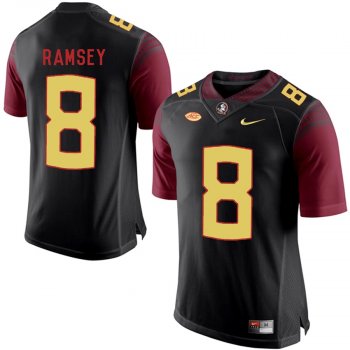 Florida State Seminoles Jalen Ramsey #8 Black College Football Player Stitched Alternate Jersey