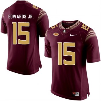 Florida State Seminoles Mario Edwards Jr. #15 Garnet College School Football Player Stitched Limited Jersey