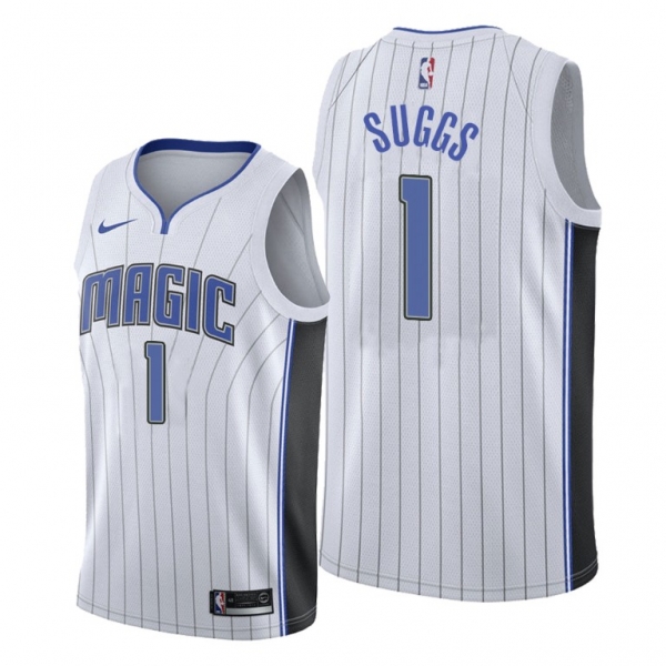 2021 NBA Draft Jalen Suggs Orlando Magic White Jersey #1