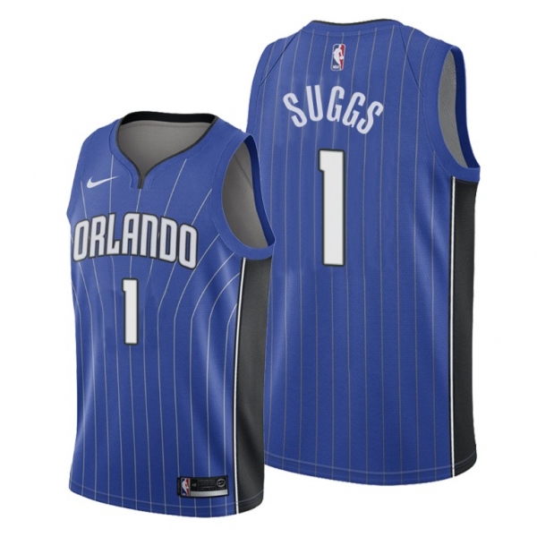 2021 NBA Draft Jalen Suggs Orlando Magic Blue Jersey #1