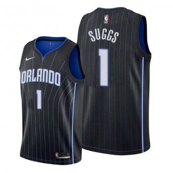 2021 NBA Draft Jalen Suggs Orlando Magic Black Jersey #1