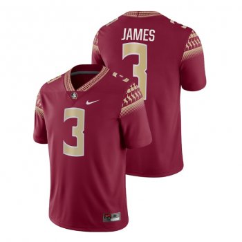 Male Florida State Seminoles Nike #3 Garnet Derwin James Game College Football Jersey