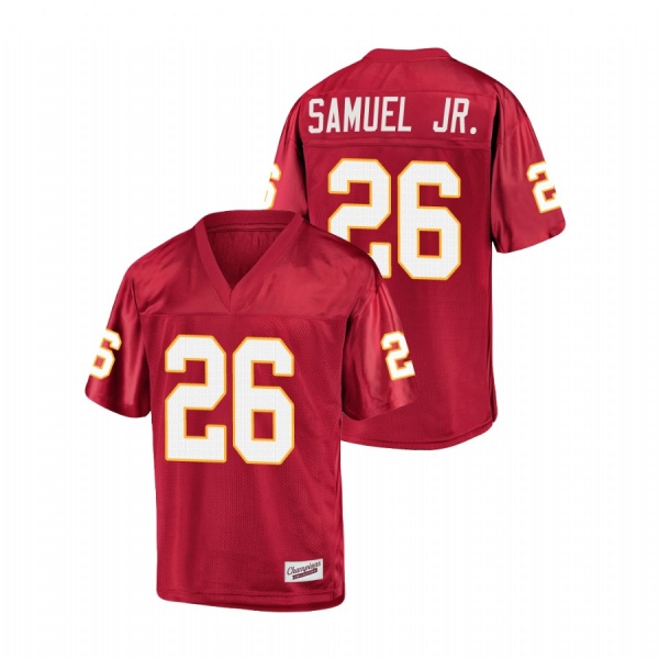 Men's Florida State Seminoles Asante Samuel Jr. Garnet College Football Jersey