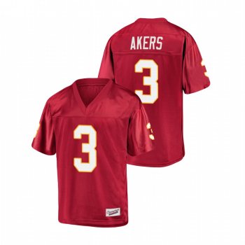 Men's Florida State Seminoles Cam Akers Garnet College Football Jersey