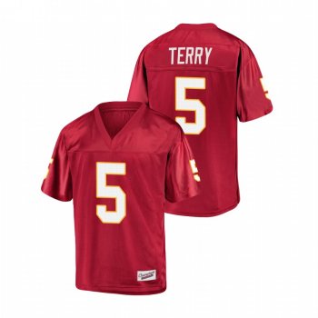 Men's Florida State Seminoles Tamorrion Terry Garnet College Football Jersey