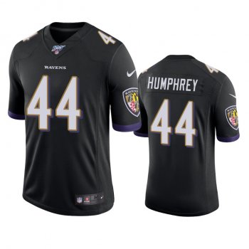 Baltimore Ravens Marlon Humphrey Black 100th Season Vapor Limited Jersey